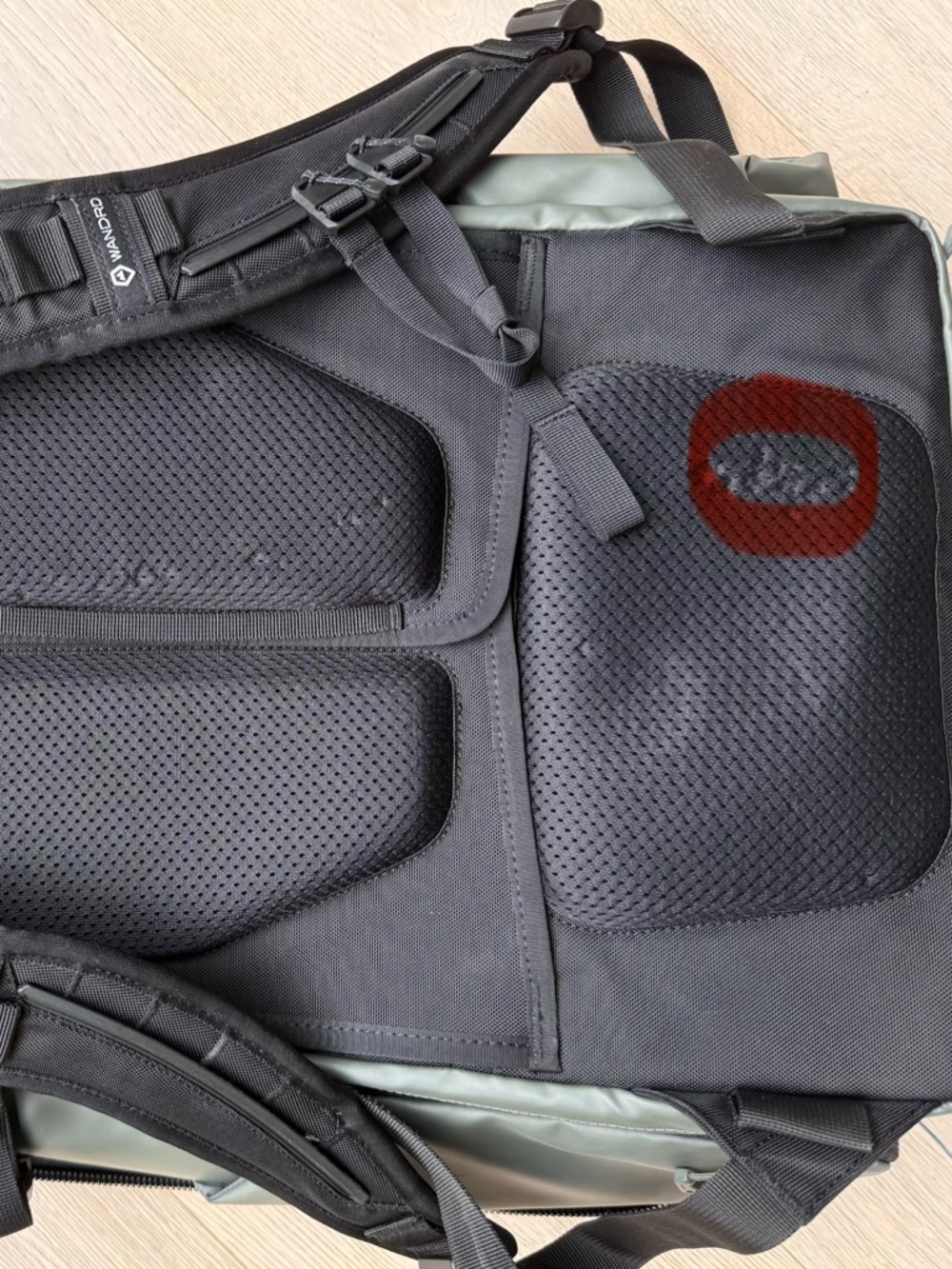 Wandrd Transit Travel Backpack 45L - Olive Green - Picture 9 of 9